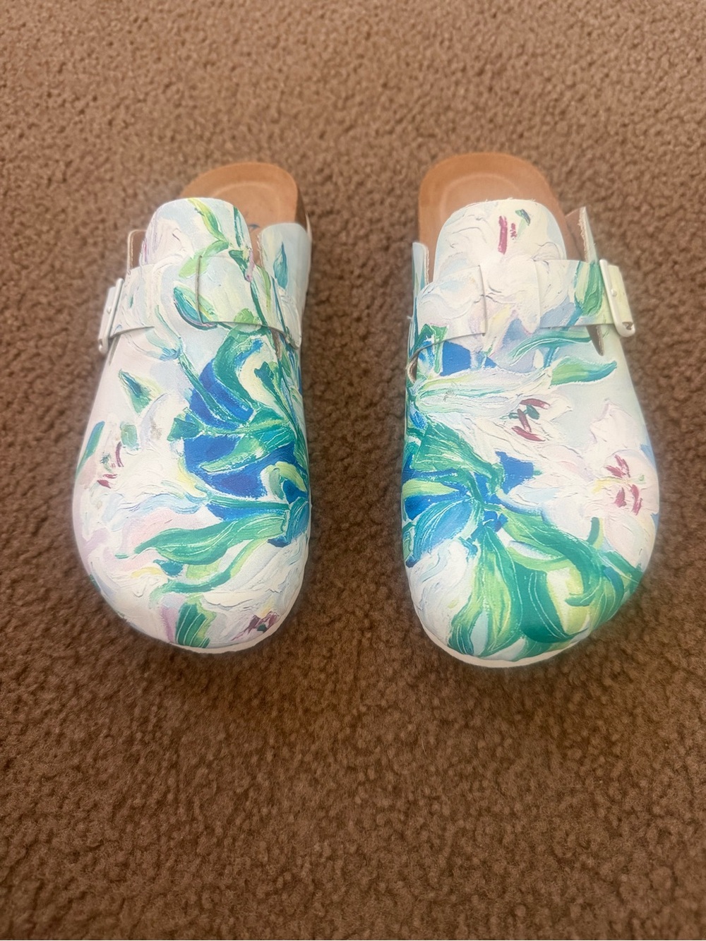 Hand painted clogs - Picture 5 of 5